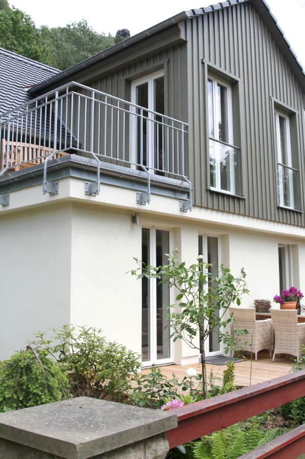 Villa Haus Elbsinfonie Bad Schandau Esterno foto